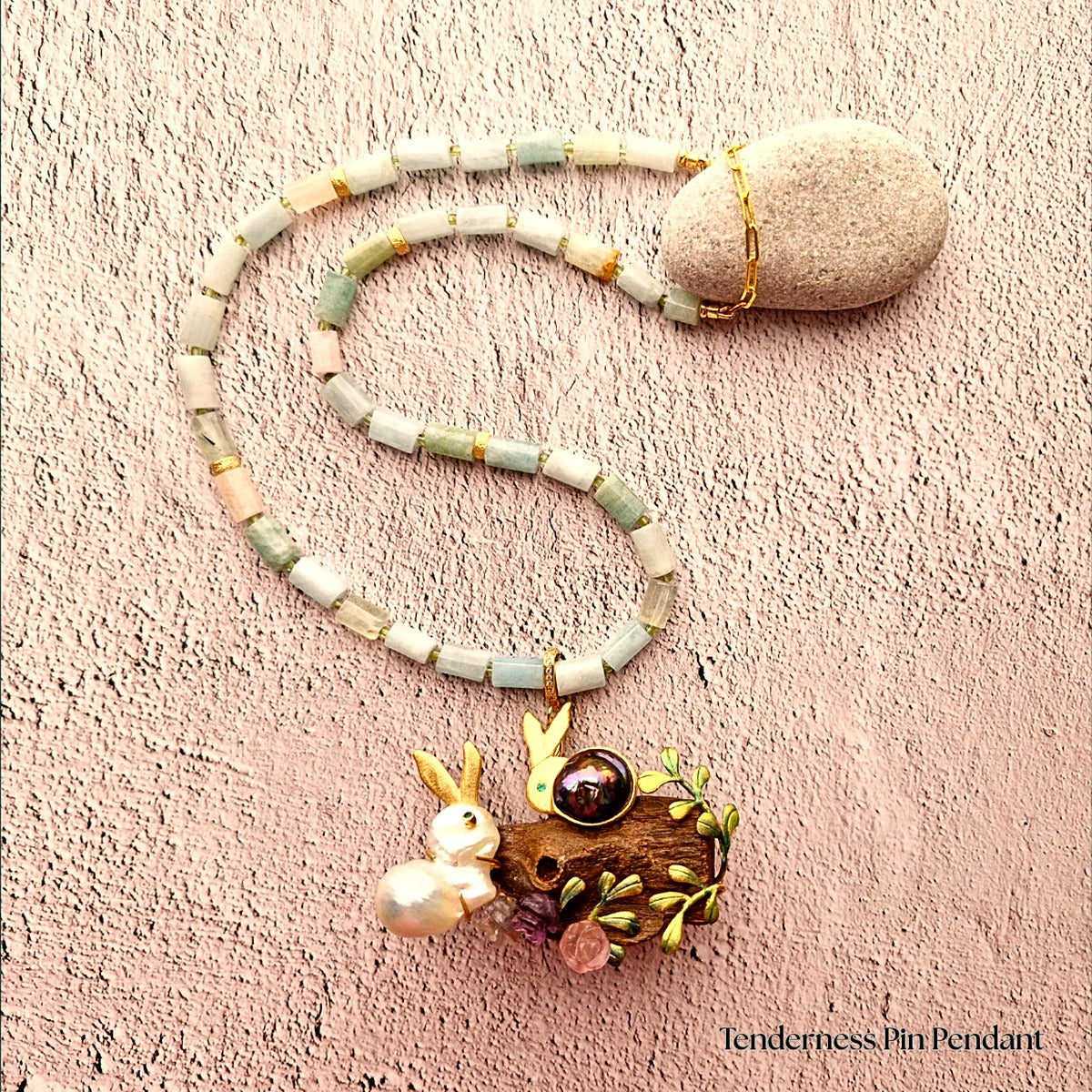 Tenderness Pin Necklace