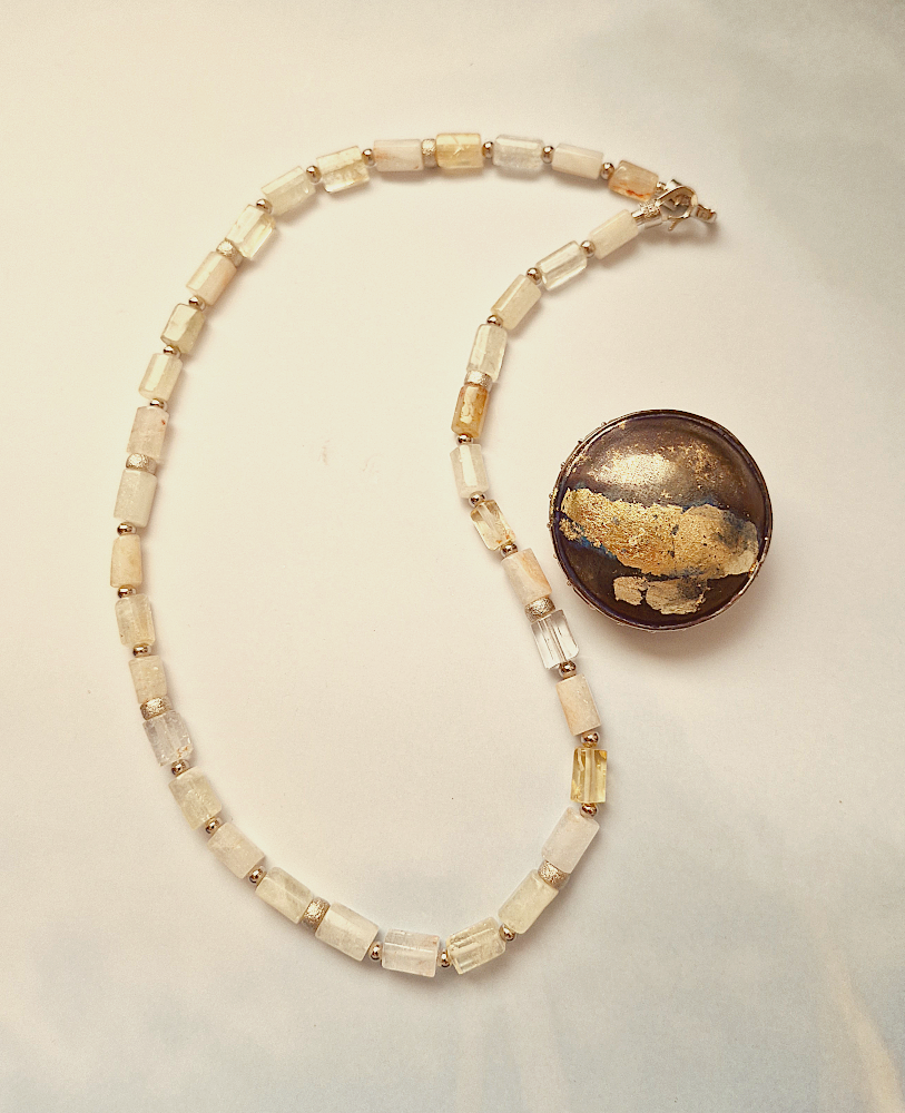 Araneta Coliseum Pin Necklace